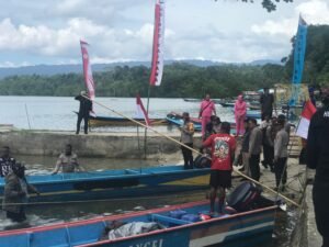 Resmi Pengembangan Gizi Sehat Anak Wilayah 3Tdi Kampung Wamesa Kab. Kaimana, Bukti Nyata Polri Dukung Implementasi.